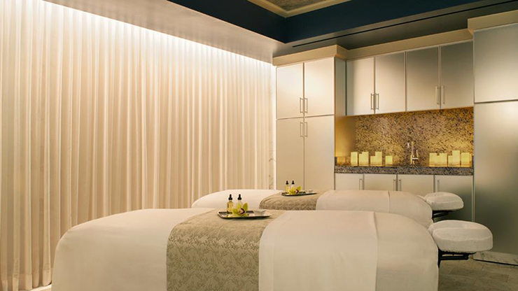 hotel spa massage room beverly hills