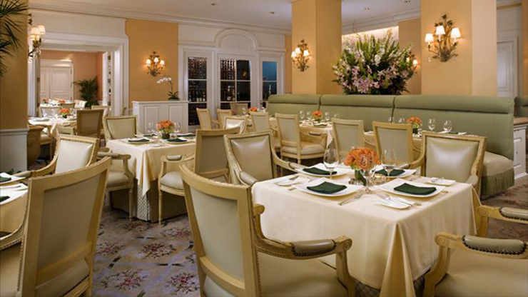 luxury restaurant belvedere beverly hills