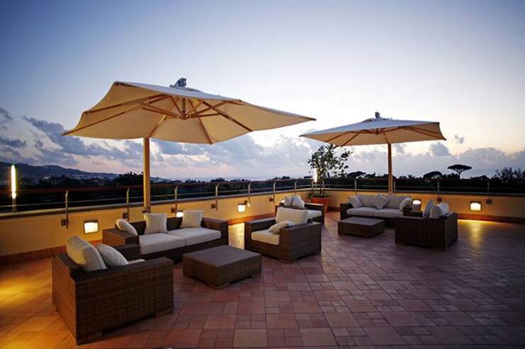 rooftop terrace seven hostel sorrento