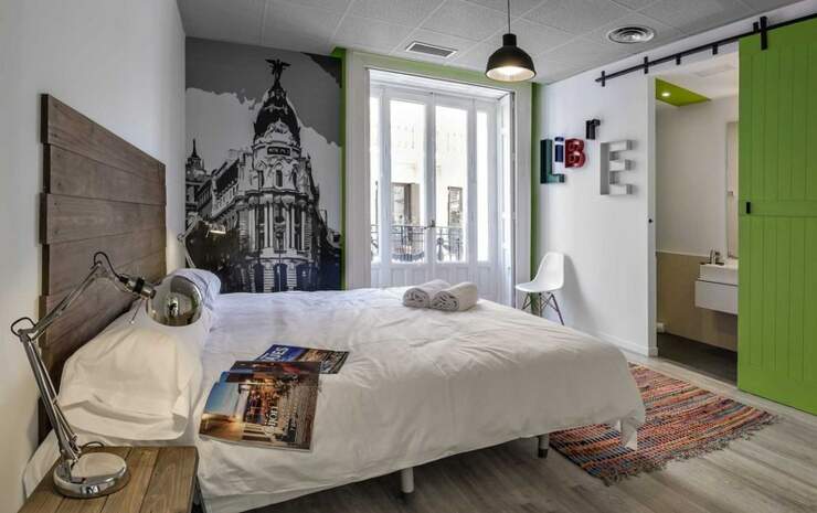 madrid nice hostel downtown
