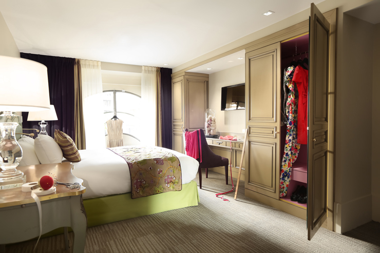 Deluxe suite in boutique hotel in Paris - Favart