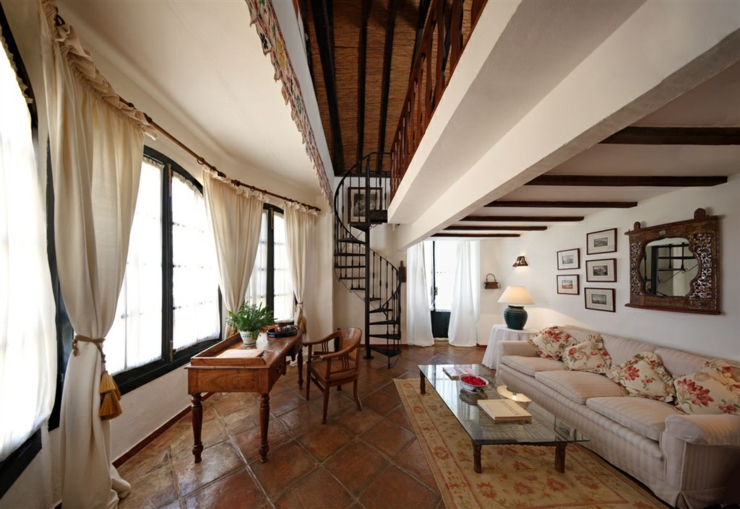 interior wooden exotic villa rental country holidays spain