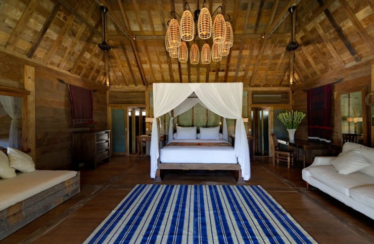 luxury villa exotic interior Bali holiday