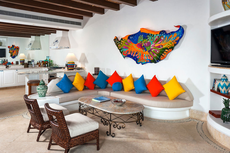 luxury interior design villa in Los Cabos