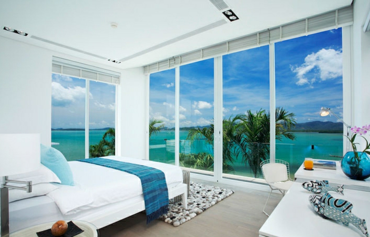 bedroom luxury vacation villa rental phuket