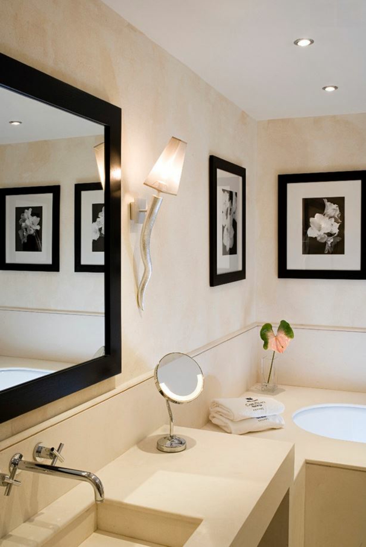 stylish designed bathroom capri hotel
