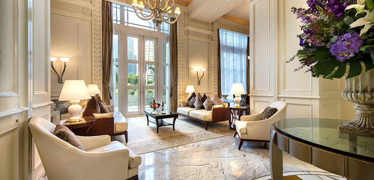 presidential suite luxury decoration hotel singapore
