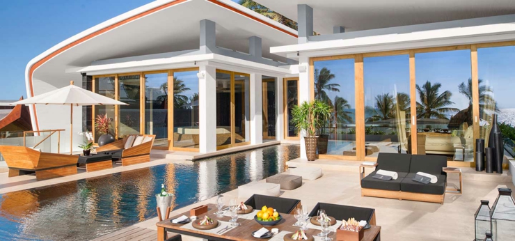 great outdoor luxury experience villa in Thailand