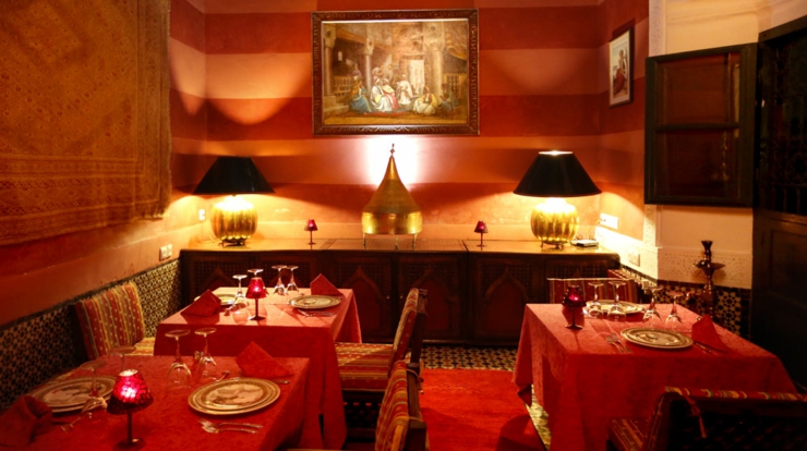 oriental design gourmet restaurant marrakech