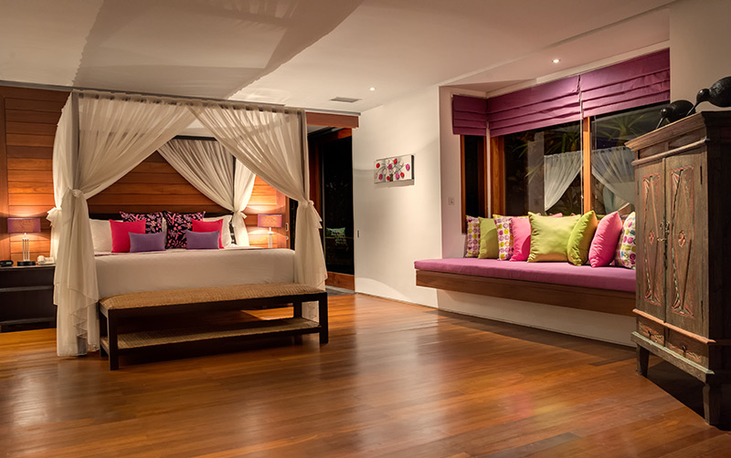 luxury villa bedroom cnagu bali