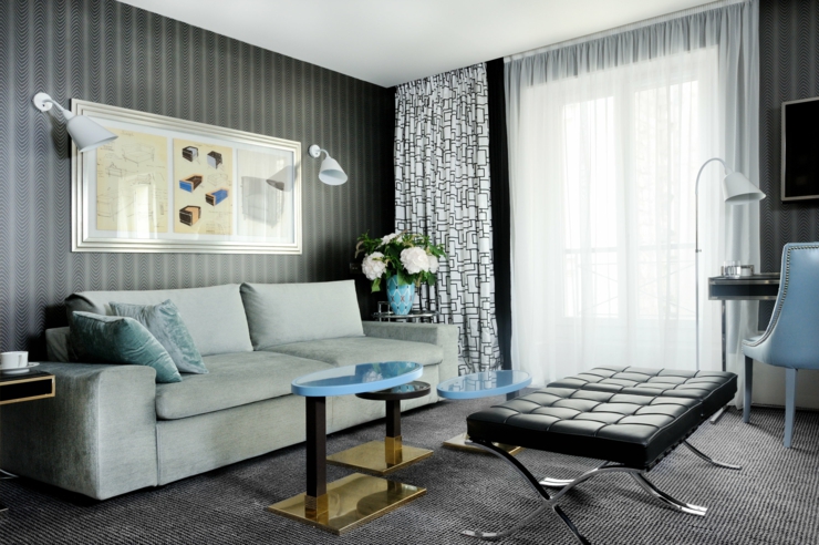 the baume paris hotel elegantly furnished suite