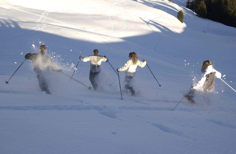 The Resort Has Private Ski Slopes only for its Guests 