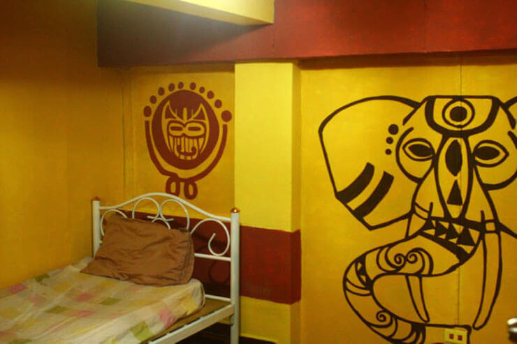 single art hostel room the overstay bangkok