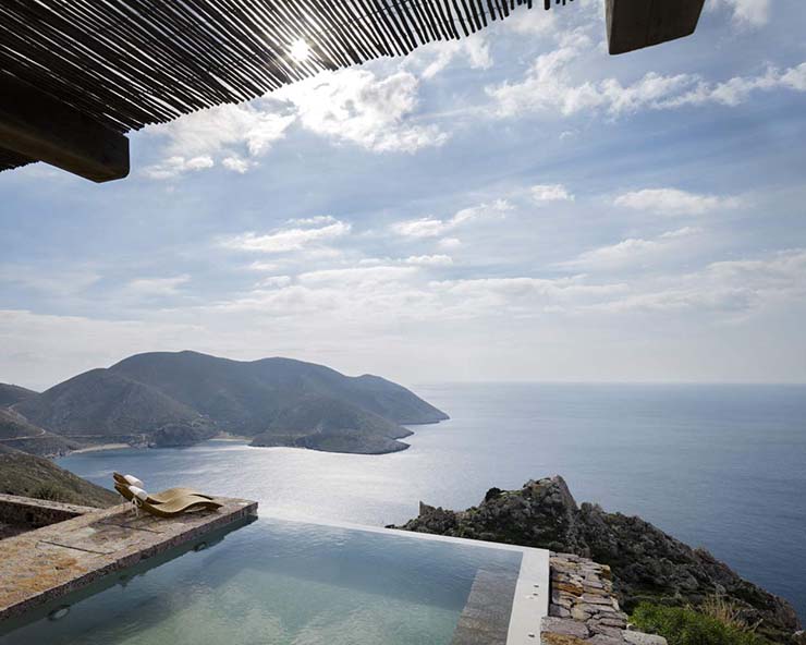 sea view greece hotel tainaron blue retreat
