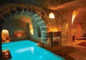 underground cave swimming pool argos hotel