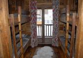 wood bunk bed children ski luxury chalet alps
