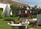 garden outdoor living country vacation in spain
