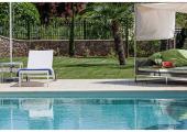 villas outdoor pool placed in corfu greece