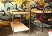bangkok hostel overstay dorm artistic room