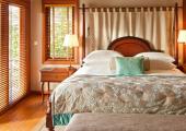 exotic wooden furnished suite hotel mauritius