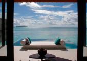 waterfront pavilion prestige rental villa maldives