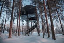 Treehotel The 7th Room in Harads, Sweden