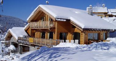 luxury chalet villa ski holiday french alps